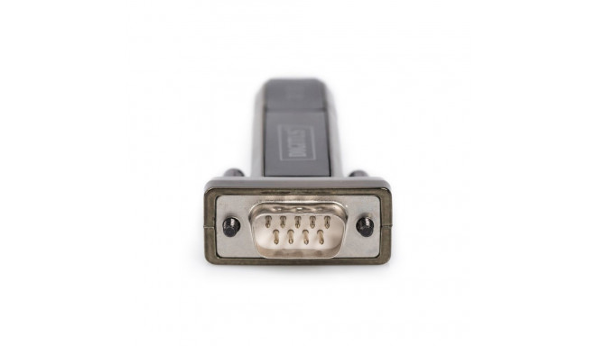 Adapter - Digitus USB 2.0 Serial Adapter 0.001 Gbit/s D-Sub 9 Black