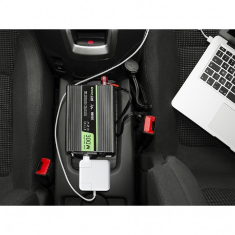 Power Inverter - Green Cell Inv06 150w Auto, Black