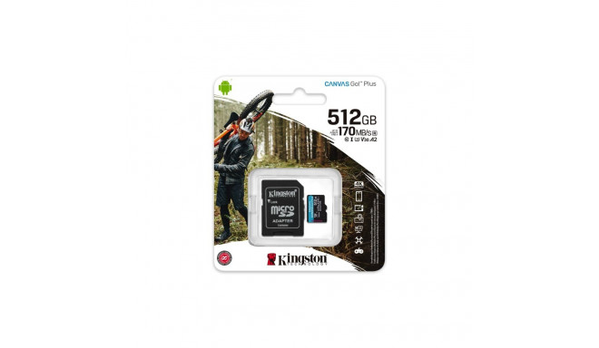 Microsd Card - Kingston Technology 512GB Canvas Go Plus 170r A2 U3 V30