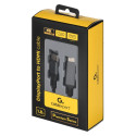 Video Cable Adapter - Gembird Cc-dp-hdmi-4k-6 1.8m DisplayPort HDMI Bl