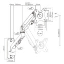 Display Mount - Gembird Ma-wa1-02 17"-27" Wall Mount Up To 7kg
