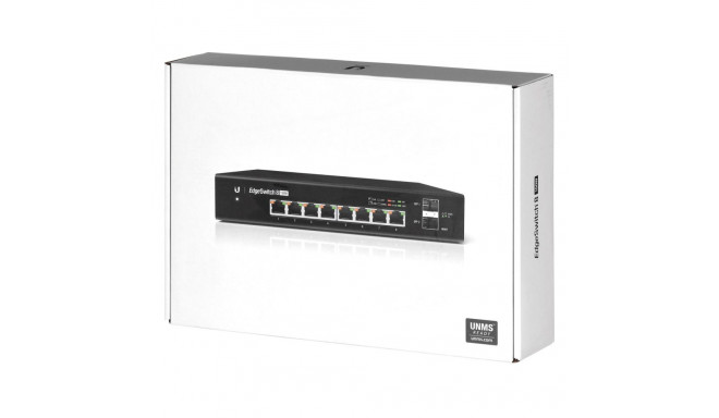 Managed Switch - Ubiquiti Edgeswitch 8 PoE Black