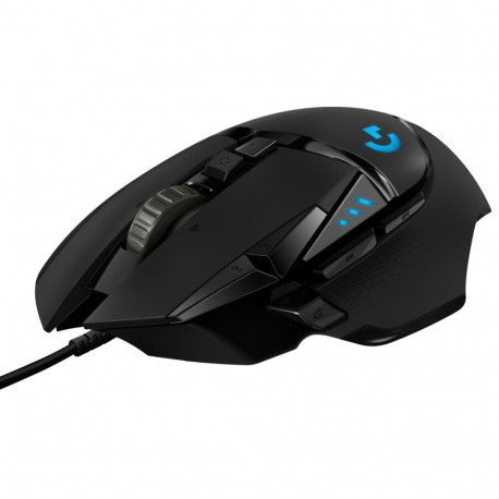Gaming Mouse - Logitech G502 HERO 25600 DPI Black