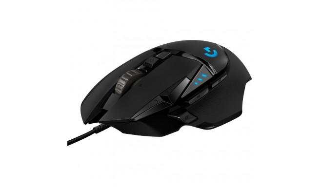 Gaming Mouse - Logitech G502 HERO 25600 DPI Black