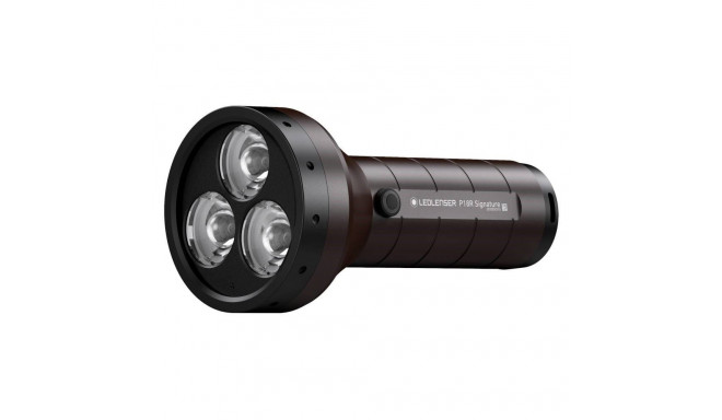 LED Flashlight - Ledlenser P18r Signature, Silver