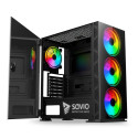 Computer Case - Savio PC Case Prime X1 Argb Glass Black