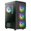 PC Case - Aerocool PGS Falcon-A-BK-V1 FRGB Black