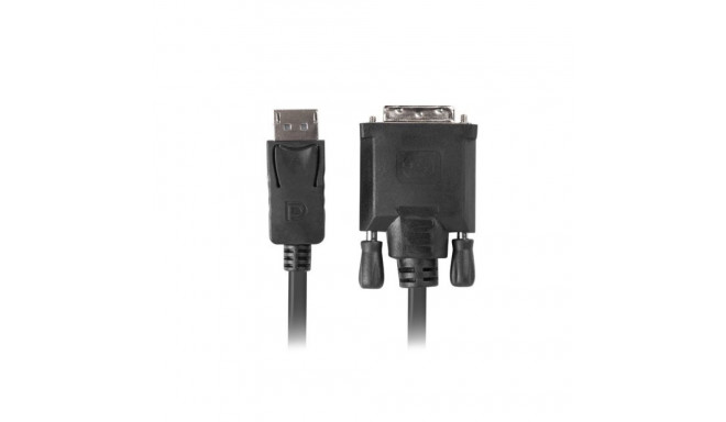 Display Port Adapter - Lanberg Ca-dpdv-10cu 1m DisplayPort To Dvi-d Bl