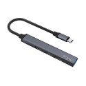 USB Hub - Savio Ak-71 3xusb-a 2.0, 1xusb-a 3.0, 4-in-1, 5 Gbps