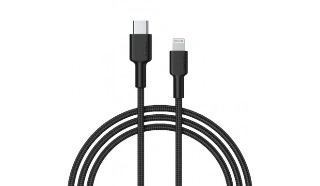 Cable - AUKEY CB-CL02 Lightning to USB C 1.2m 480Mbit/s Black