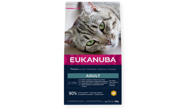 Dry Cat Food - Eukanuba Adult Chicken 2kg