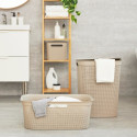 Laundry Basket - ROTHO Brisen 50L with Lid Cappuccino