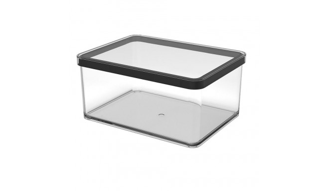 Pet Food Container - LOFT 2.25L Durable Technopolymer Transparent/Black