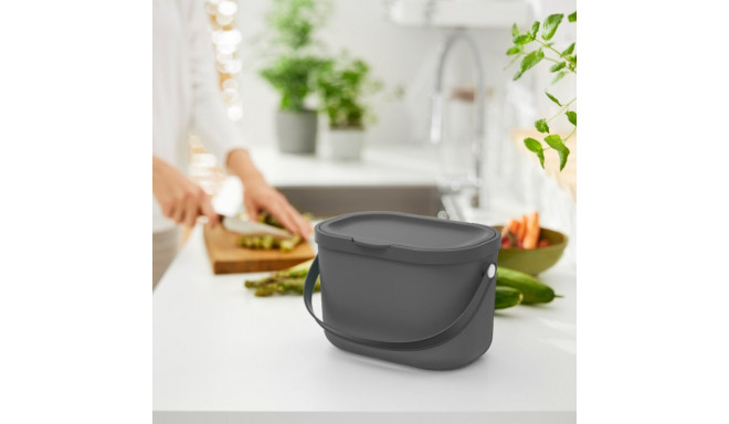 Waste Container - ROTHO Albula 3.2L Anthracite