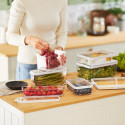 Food Storage Container - ROTHO Rondo Cauma 1.2L White Transparent
