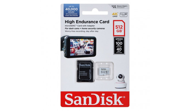 Memory Card - Sandisk 512GB Microsdxc Class 10