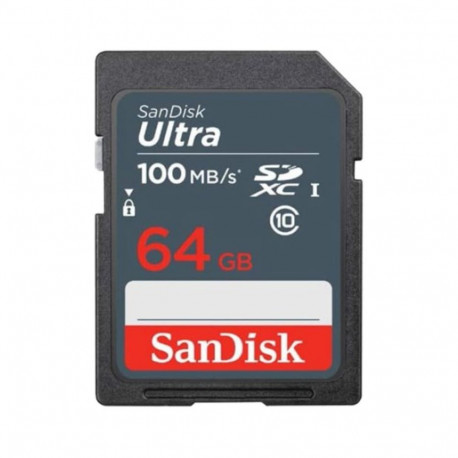 Memory Card - Sandisk Ultra 64GB Sdxc Uhs-i Class 10