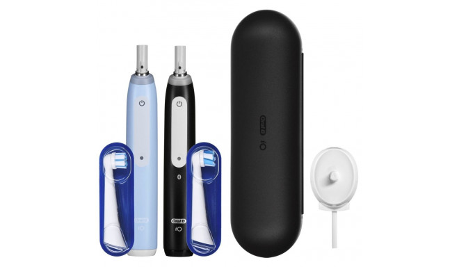 Electric Toothbrush - Braun Io 3 Duo Black Blue