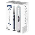 Electric Toothbrush - Braun Oral-B iO 9N Duo Black Onyx & Rose Quartz