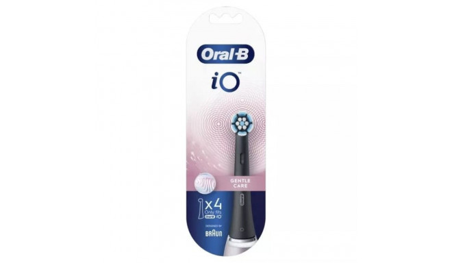 Toothbrush Heads - Braun Oral-B iO Gentle Care 4-Pack Black