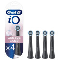 Toothbrush Heads - Braun Oral-B iO Gentle Care 4-Pack Black