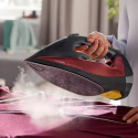 Iron - Philips 7000 Series Dst7022/40, Black, Red