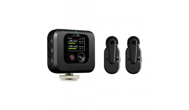 Wireless Microphone Receiver - Shure Mv-two Kit Camera Mount