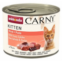 Wet Cat Food - Animonda Carny Kitten Beef Turkey 200g
