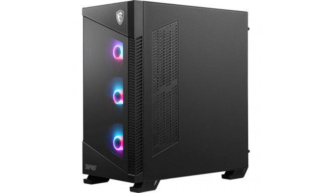 Gaming Computer Case - MSI MPG VELOX 100R 4x ARGB Fans Black