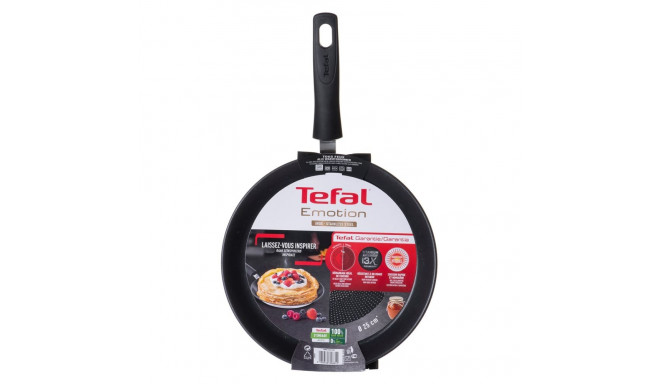 Crepe Pan - Tefal Emotion E30038 25cm Non-Stick Black