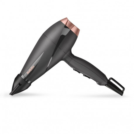 Hair Dryer - BaByliss Smooth Pro 2100W AC Motor Ionic Black Pink Gold