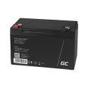 Sealed Lead Acid Battery - Green Cell AGM16 6V 10Ah Black