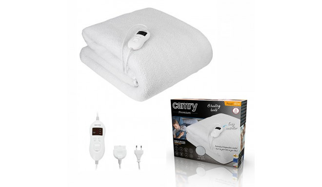 Electric Blanket - Camry CR 7422 85W White Camry CR 7422 Electric Blanket 85W White Polyester/Synthe