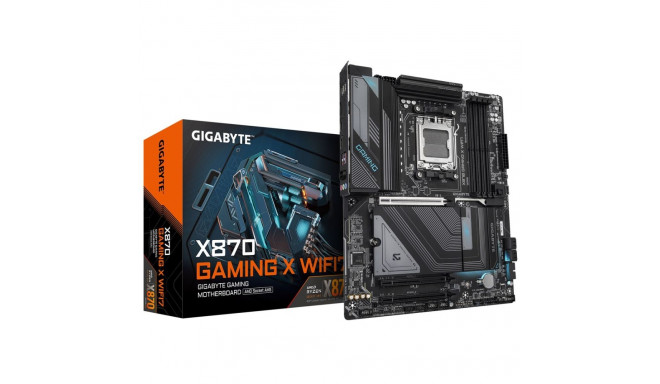 Motherboard - GIGABYTE X870 GAMING X WIFI7, AMD Ryzen 9000, 8000MHz DDR5, Wi-Fi 7, 2.5GbE LAN