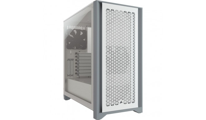 Computer Case - Corsair 4000D AIRFLOW Midi Tower White Corsair 4000D Airflow Midi Tower Case - White