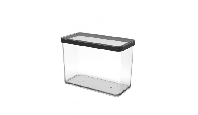 Pet Supplies - Treat Container 2.1L Transparent/Black Loft 2.1L High Treat Container Transparent/Bla