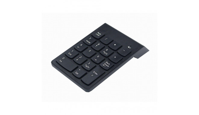 Bluetooth Keypad - Gembird KPD-W-02 Numeric Keypad 18 Keys Windows 10/11 Black