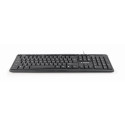 Computer Keyboard - Gembird Kb-u-103-ru Keyboard Office USB Qwerty Eng