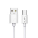 USB Cable - Savio Cl-168 2m USB 2.0 White