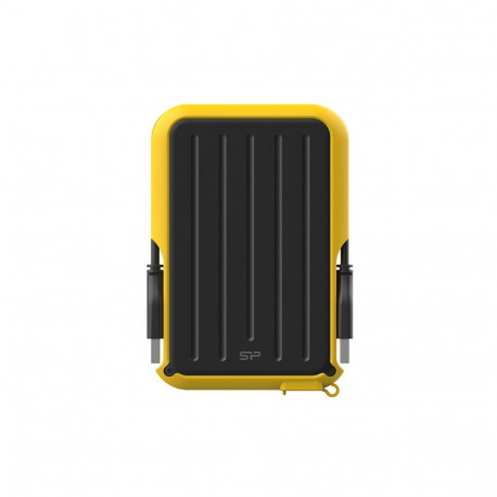 External Hard Drive - Silicon Power A66 5000 Gb, Black, Yellow