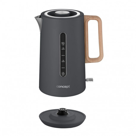 Electric Kettle - Concept RK3370 1.7L Stainless Steel Grey