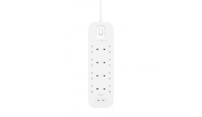 Power Strip - Belkin Connect, White