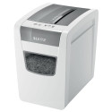 Paper Shredder - Leitz IQ Slim P-4 Cross Shredding 10 Sheets White