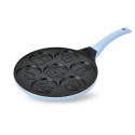 Crepe Pan - Maestro MR-1222-C 26cm Non-Stick Black/Blue