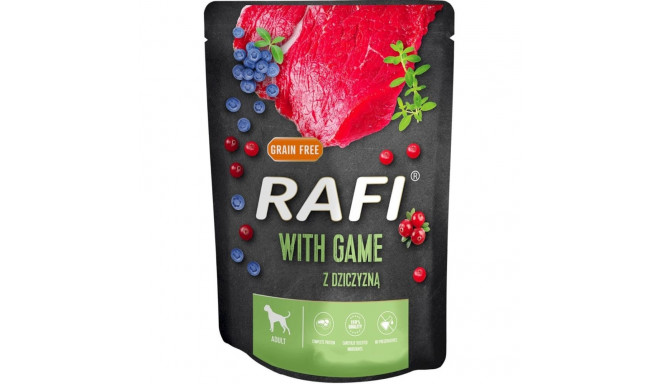 Dog Food - Dolina Noteci Rafi Venison Blueberry Cranberry 300g