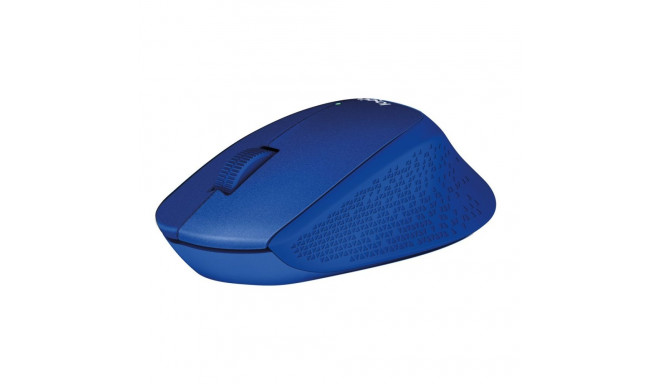 Wireless Mouse - Logitech M330 Silent Plus 1000 DPI Blue