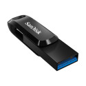 USB Flash Drive - SanDisk Ultra Dual Drive 128GB USB Type-A/Type-C Black