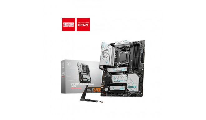 Motherboard - MSI X670e Gaming Plus WiFi Motherboard AMD X670 Socket A