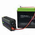 Power Adapter/Inverter - Qoltec Monolith 600W Auto/Indoor Black