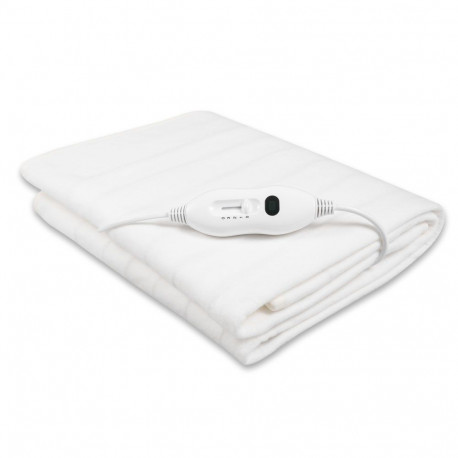 Electric Blanket - Esperanza Ehb002 60w White Fleece/polyester